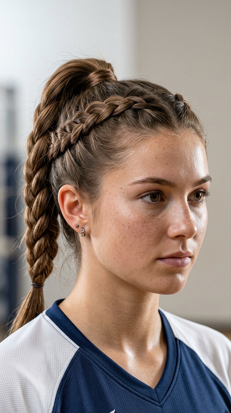 Infinity Braid Ponytail