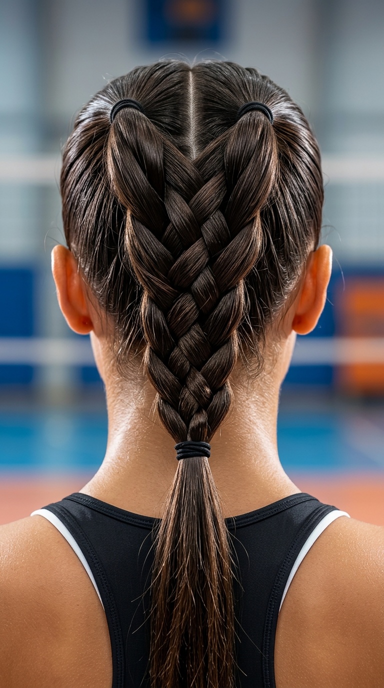 Interlocked Ponytails