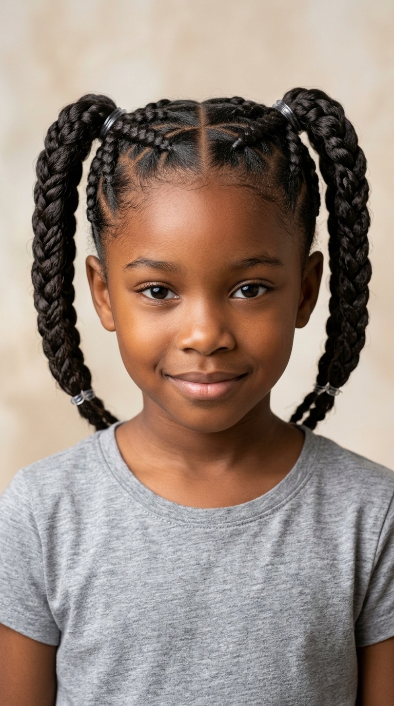 Interlocking Braided Pigtails