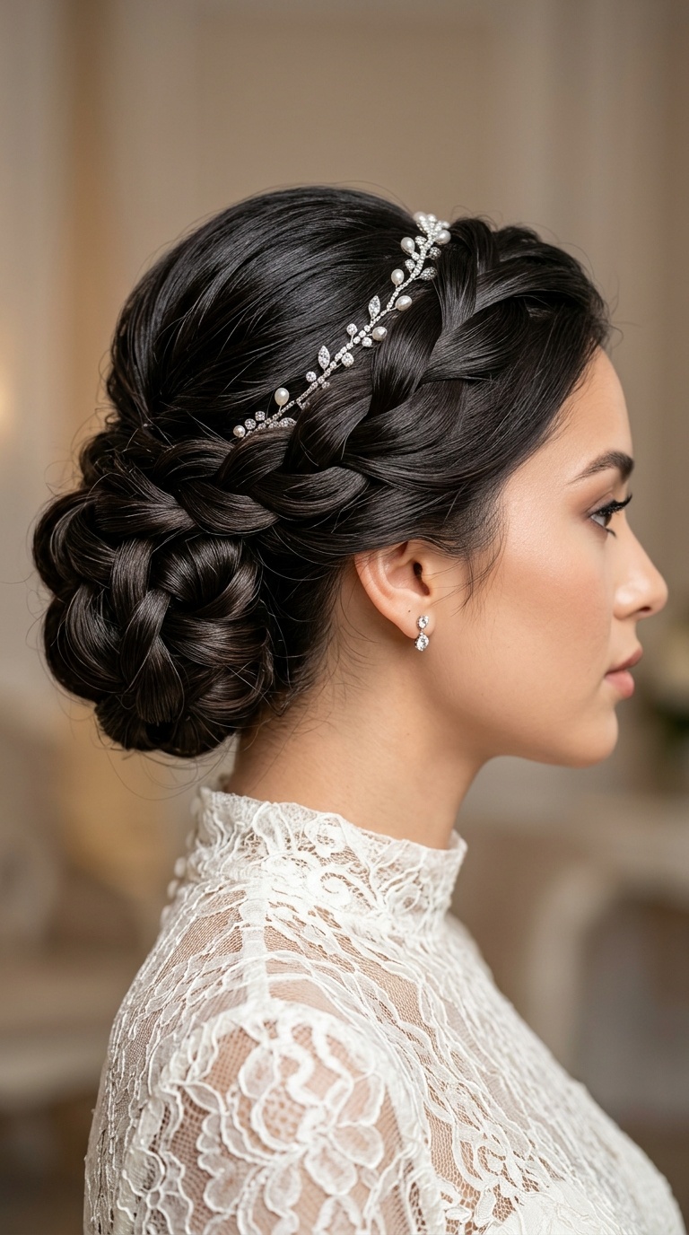 Interlocking Loop Updo