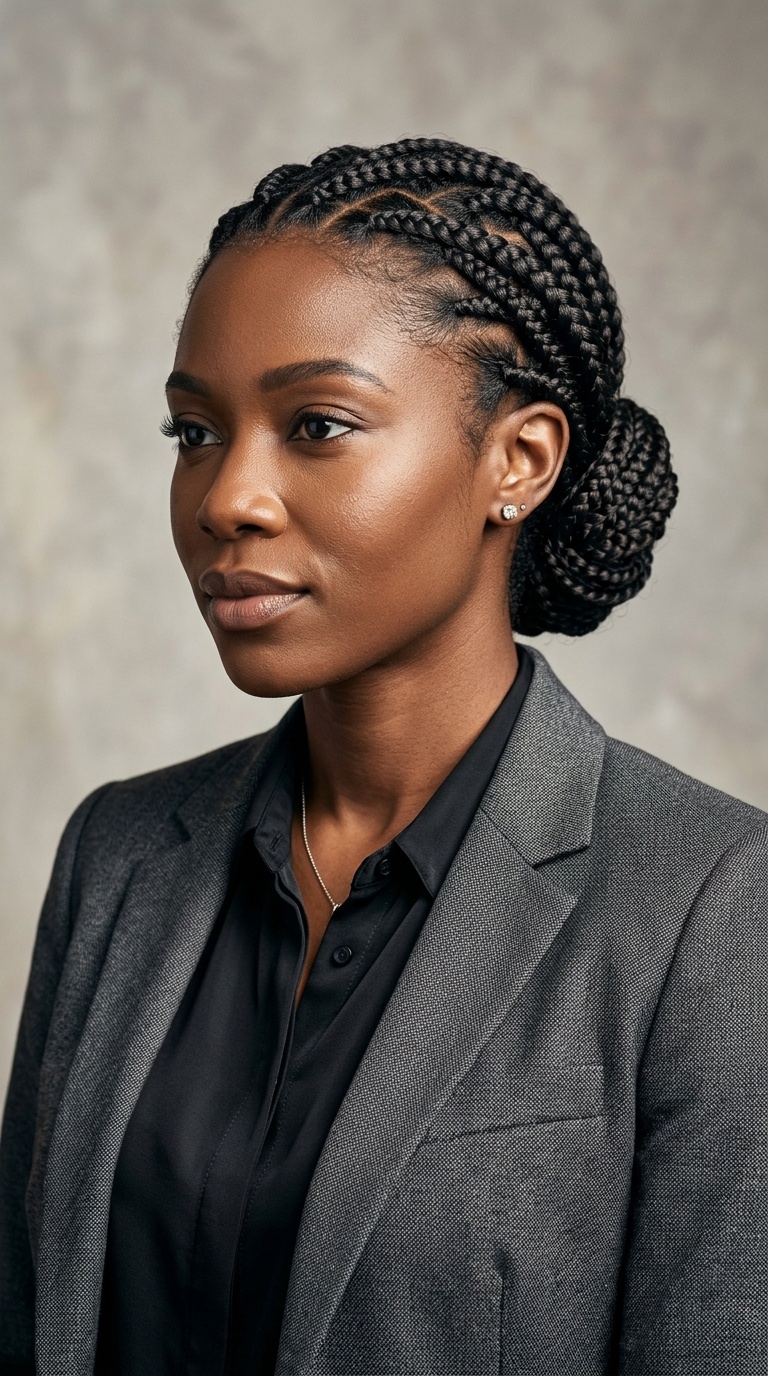 Interlocking Tucked Braids