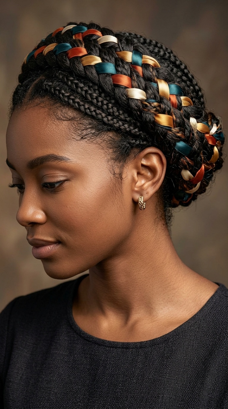 Interwoven Ribbon Braids