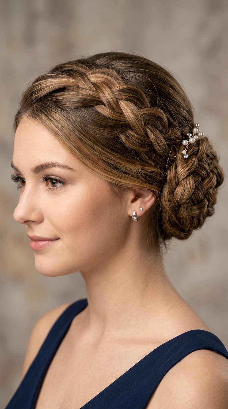 Intricate Basket Weave Updo