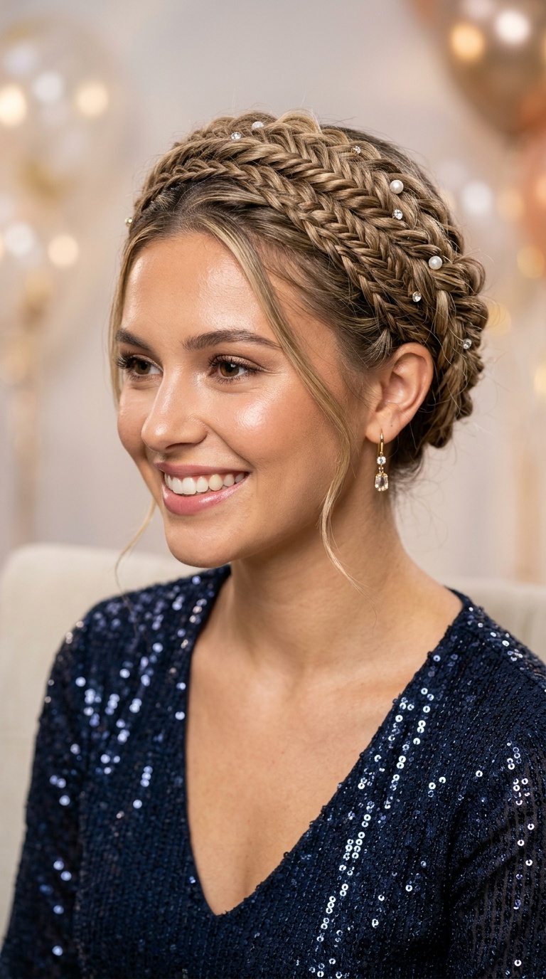 Intricate Braided Crown