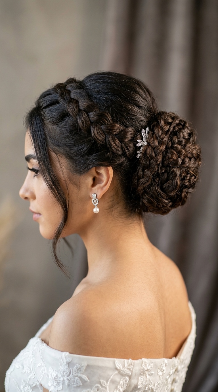 Intricate Braided Regal Bun