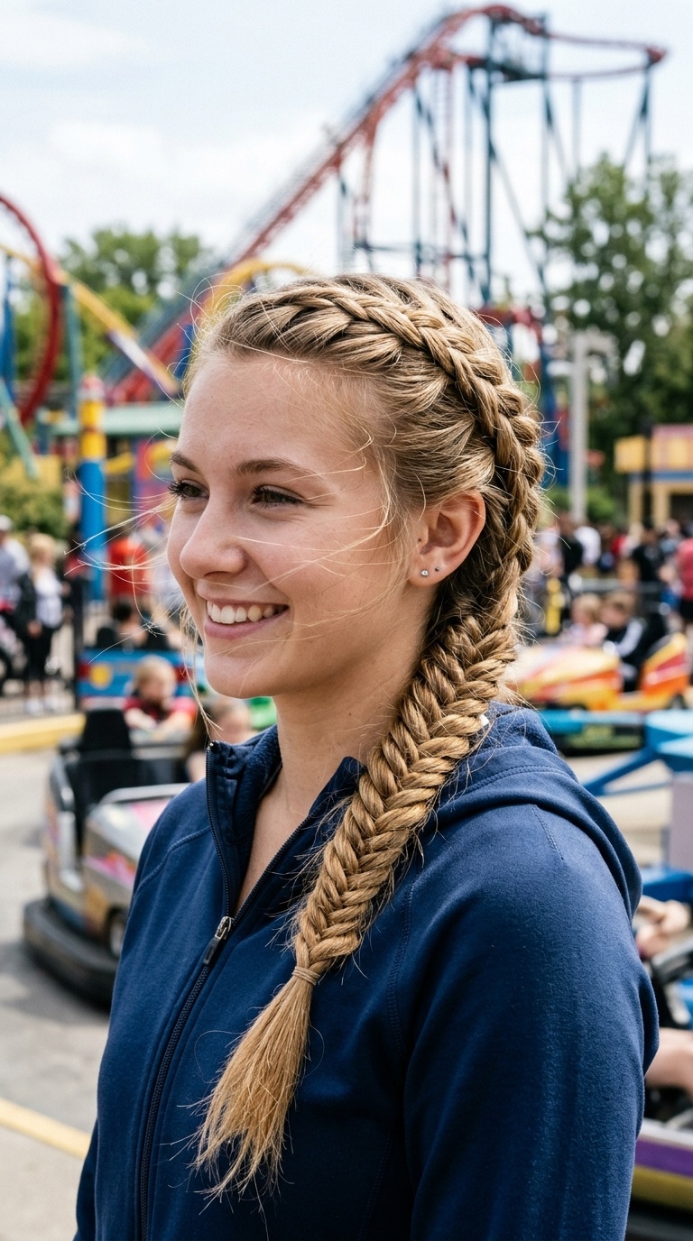 Intricate Fishtail Braid