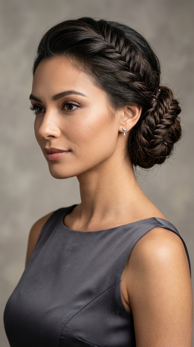 Intricate Fishtail Bun