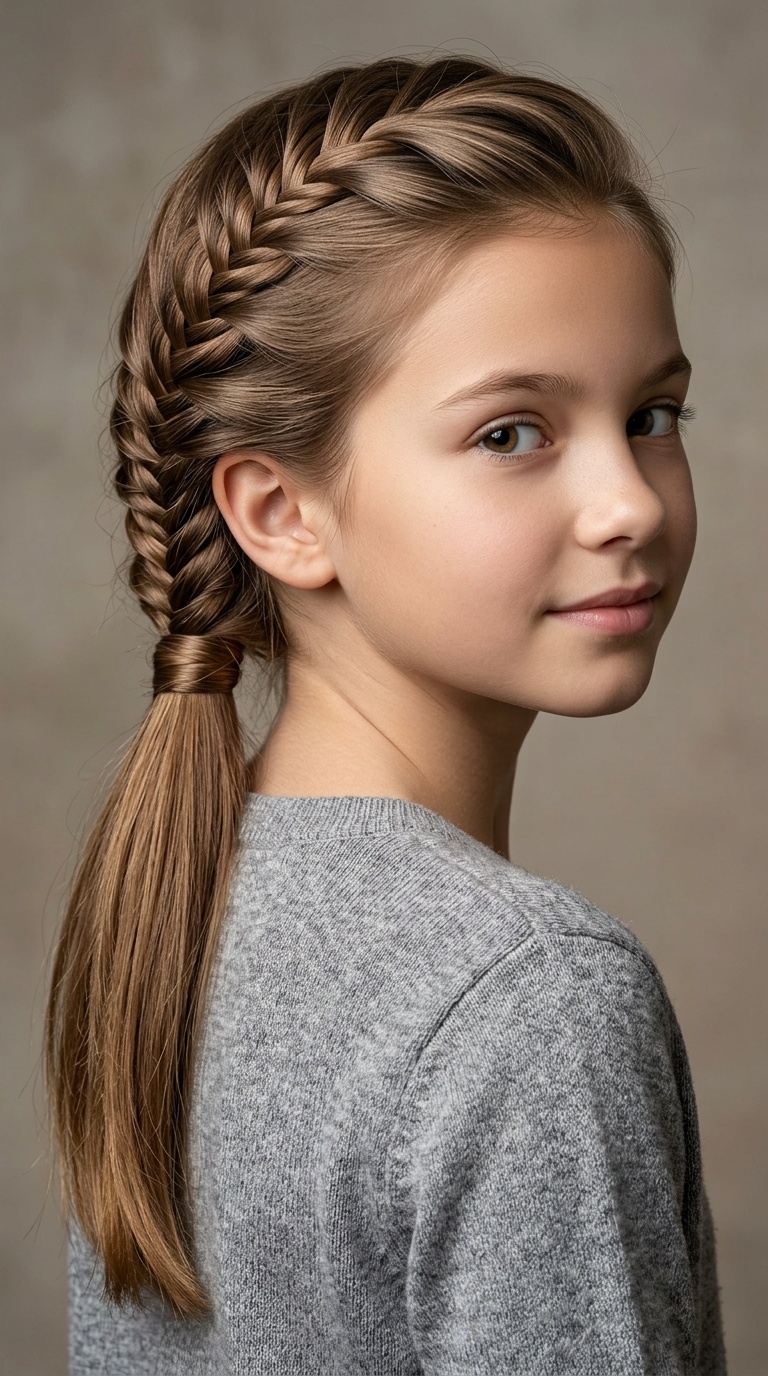 Intricate Fishtail Ponytail