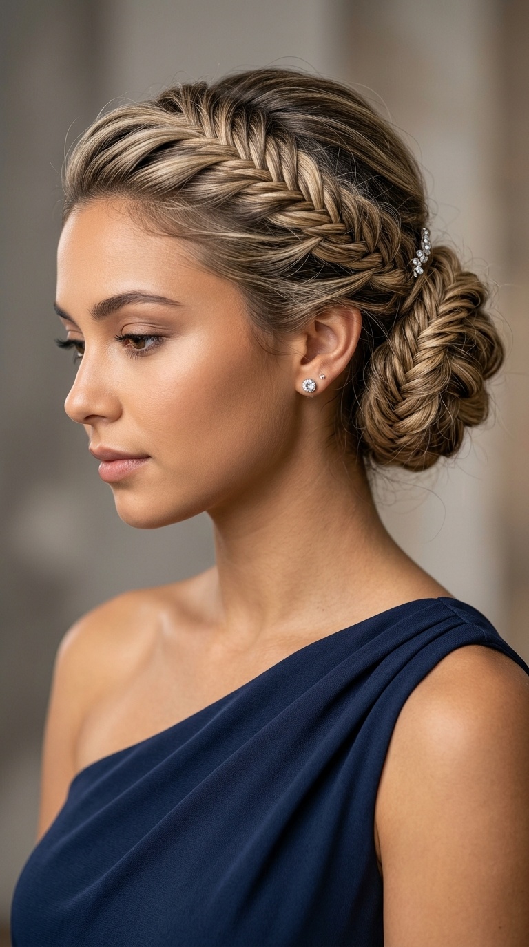 Intricate Fishtail Updo
