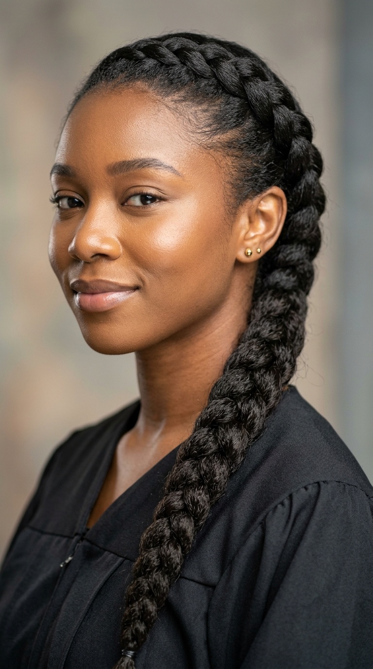 Intricate Four-Strand Plait