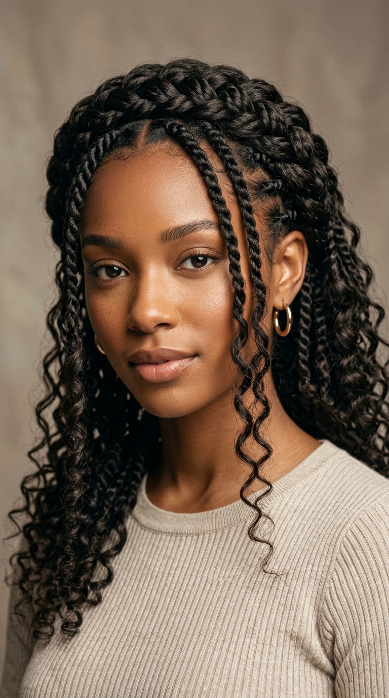 Intricate Halo Braid