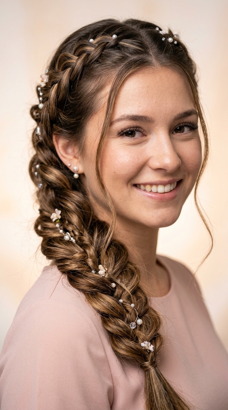 Intricate Mermaid Braids
