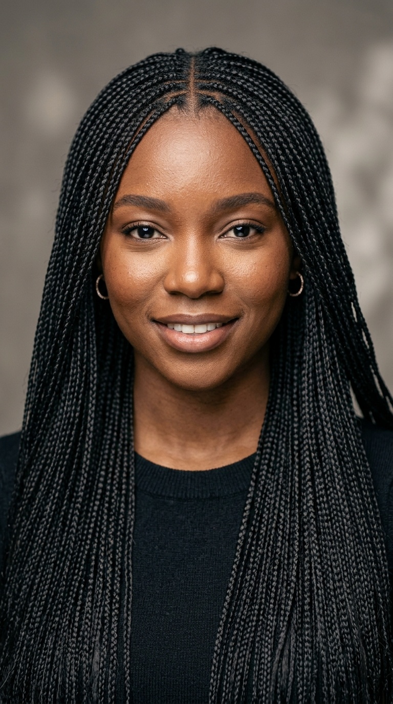 Intricate Micro Braids