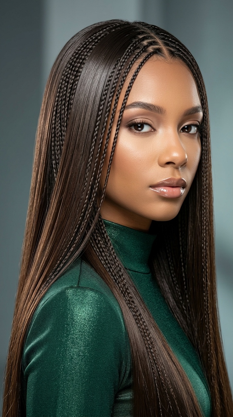 Ironed with Micro-Braids