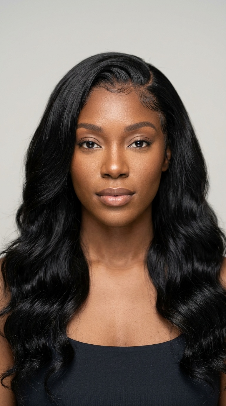 Jet Black Body Wave