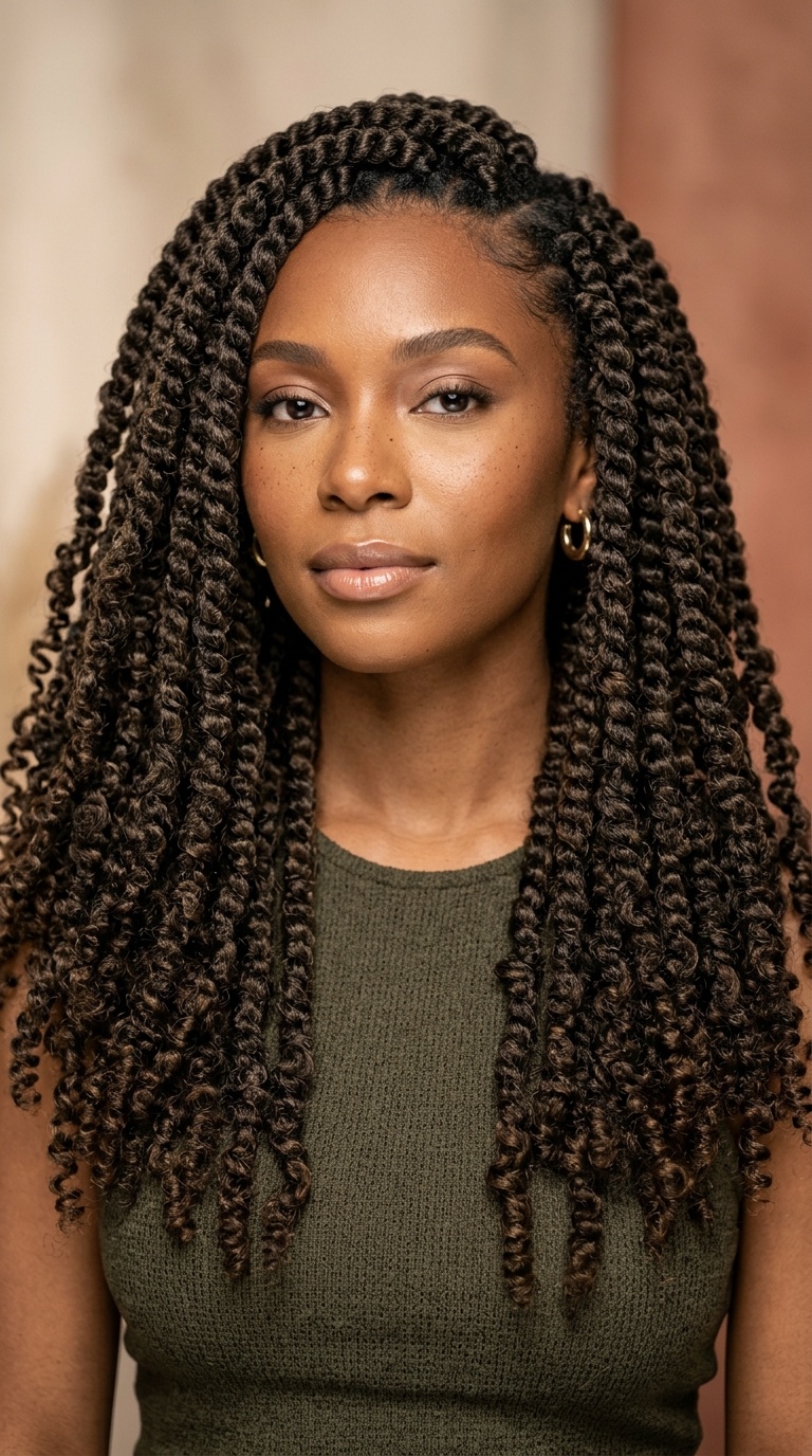Jumbo Passion Twists with Layered Ends