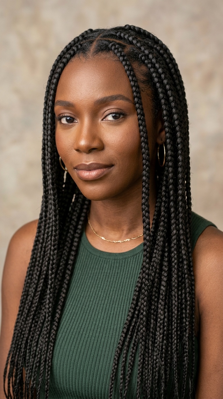 Knotless Box Braids