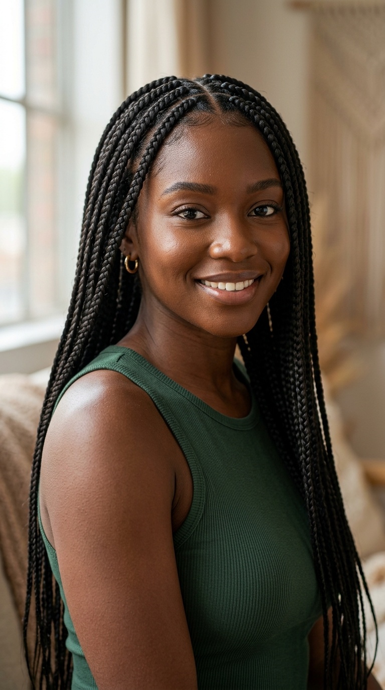Knotless Box Braids