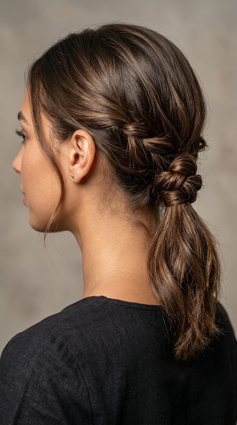 Knotted Low Pony