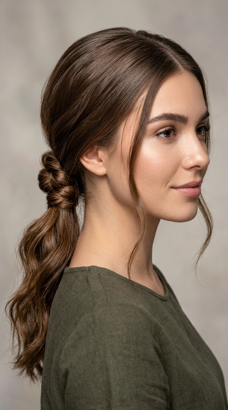 Knotted Low Pony
