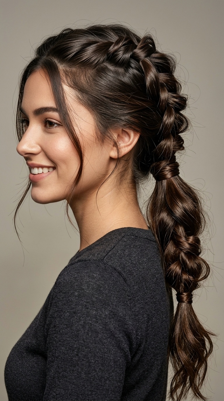 Knotted Textured Ponytail
