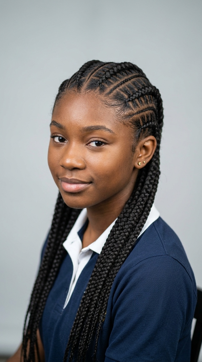 Ladder-Stitch Braids