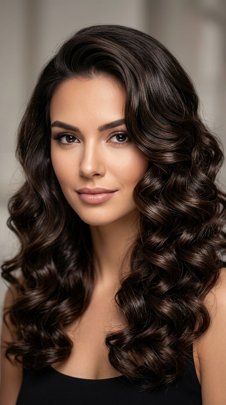Large Hollywood Glamour Waves