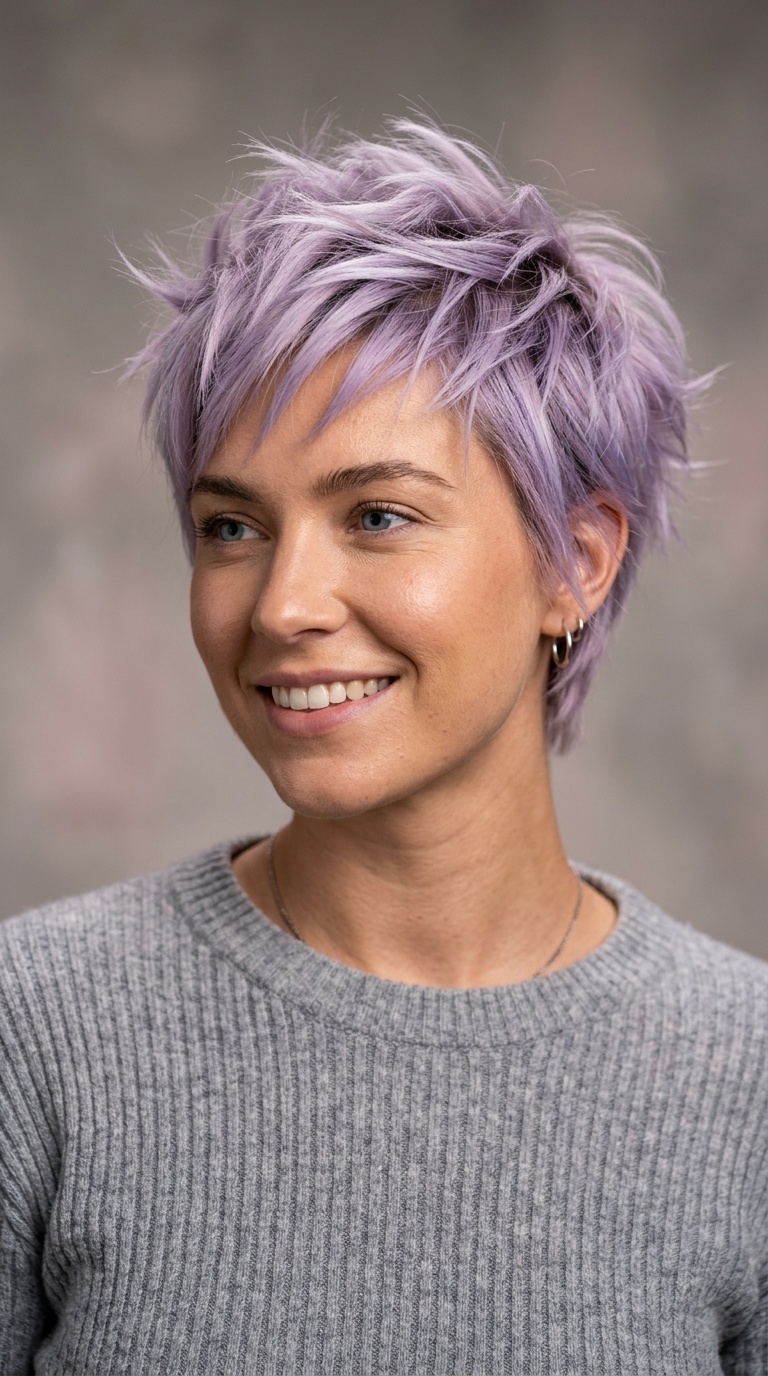Lavender Dream Wispy Spikes