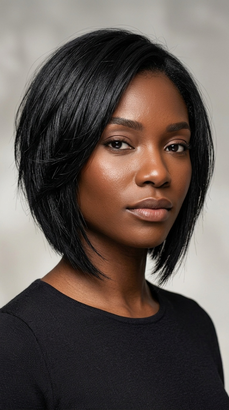 Layered A-Line Bob