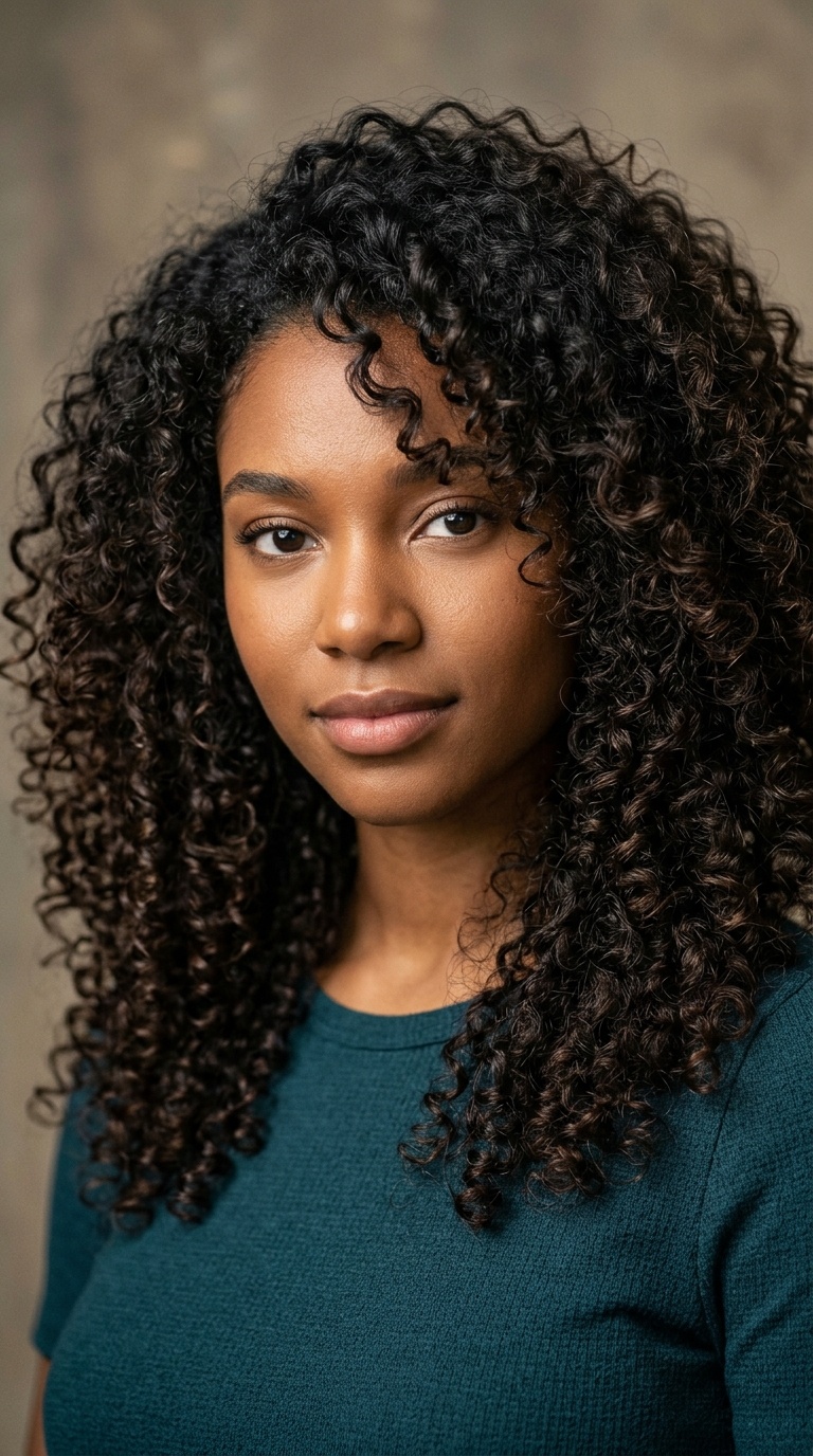 Layered Cascading Curls