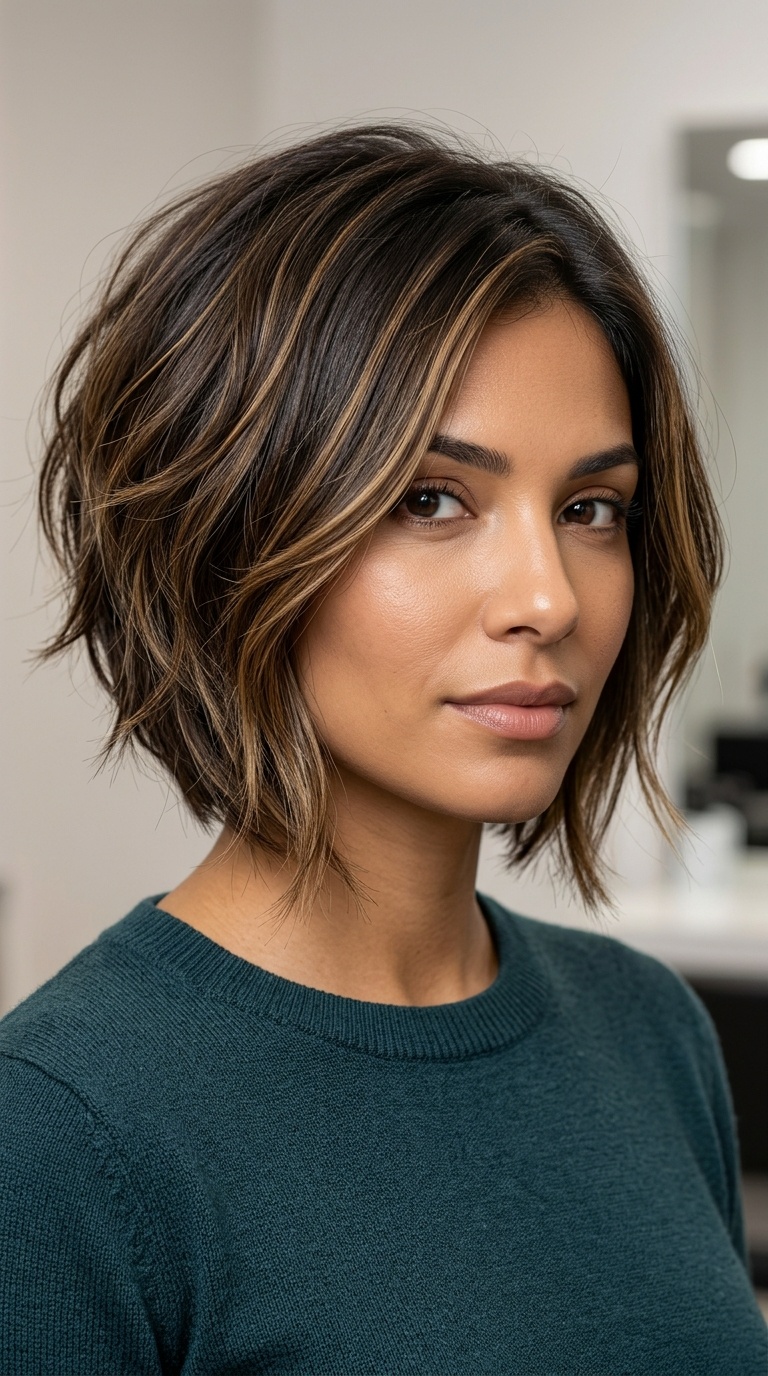 Layered Inverted Bob