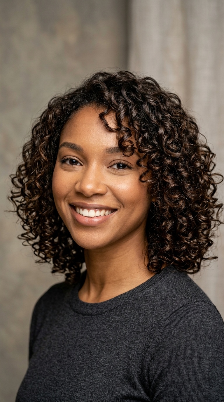 Layered Shoulder-Length Bob