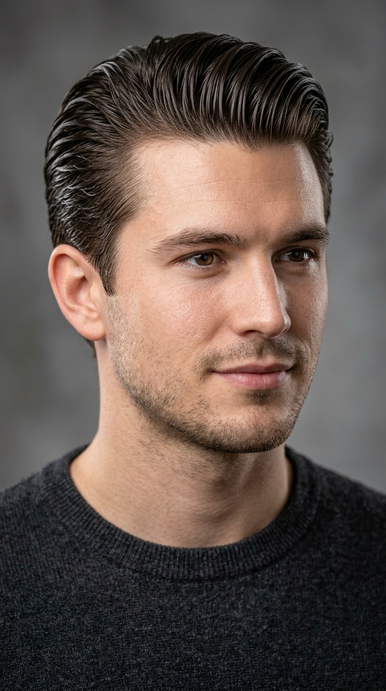 Layered Slick-Back