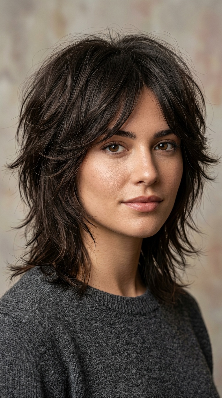 Layered Wolf Cut