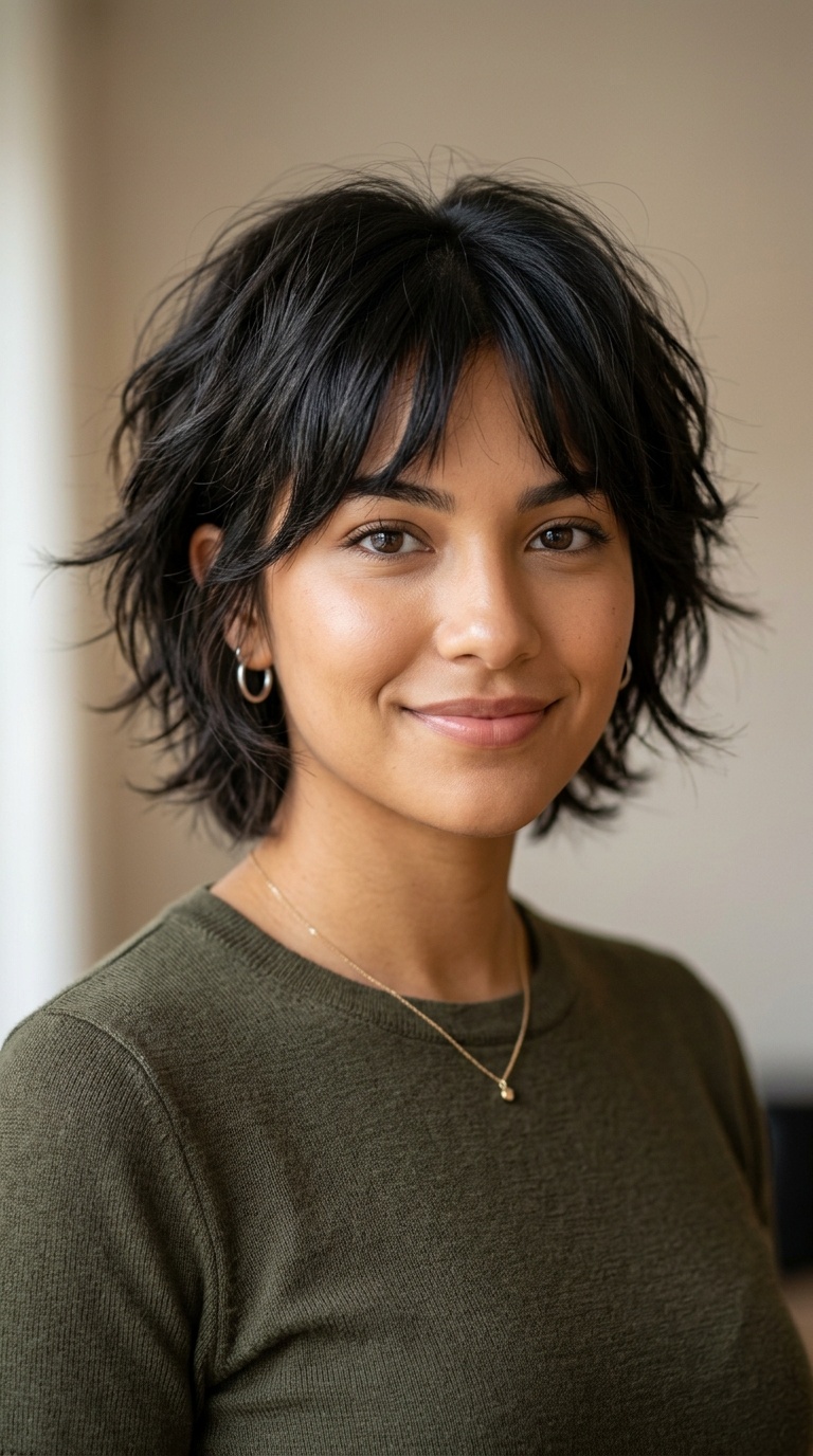 Layered Wolf Cut (Short)