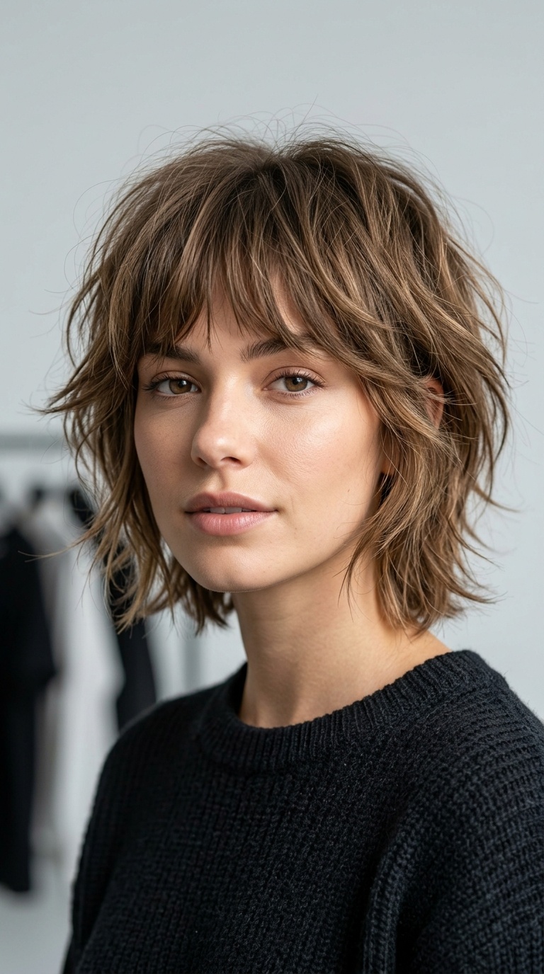 Layered Wolf Cut (Short Version)
