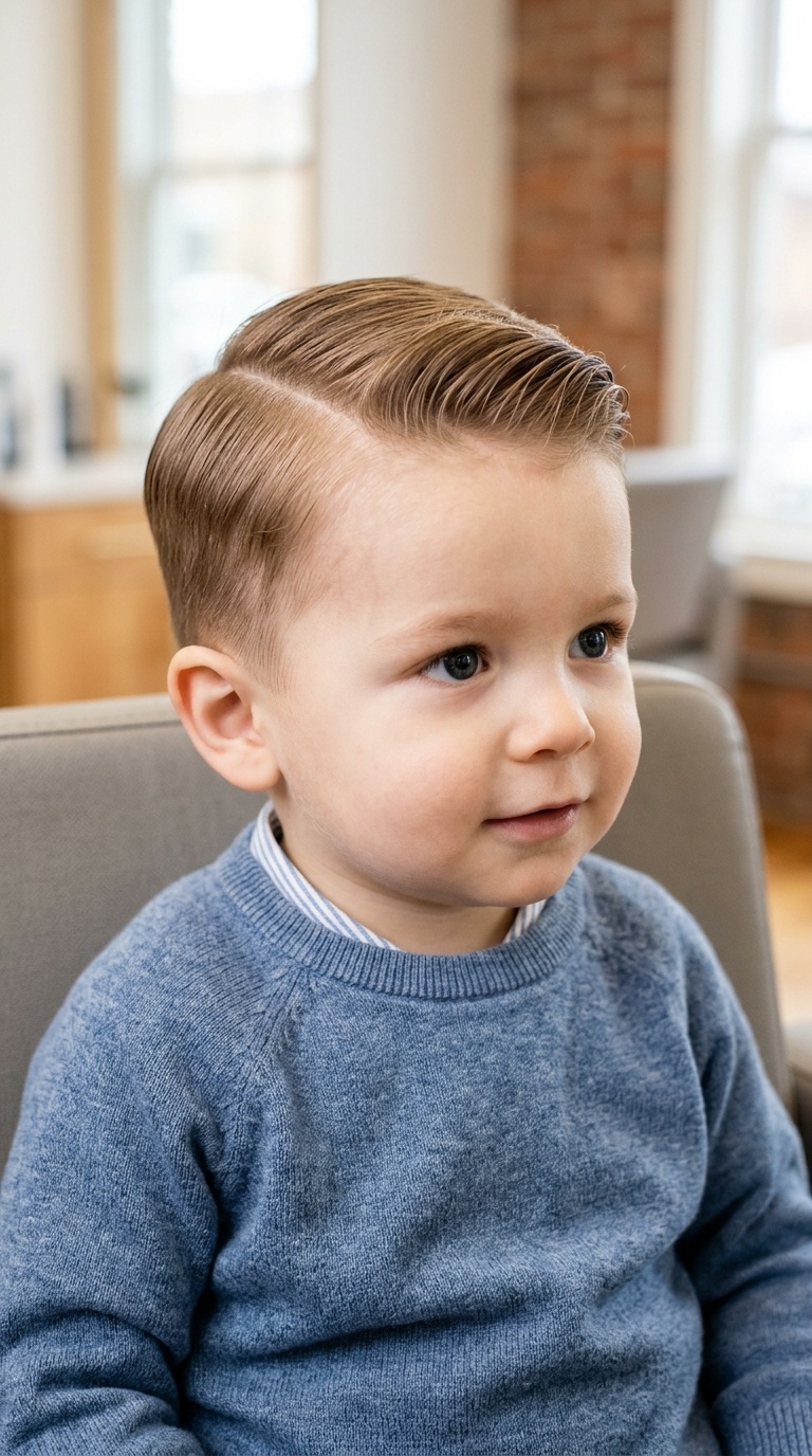 Little Gent’s Side Part