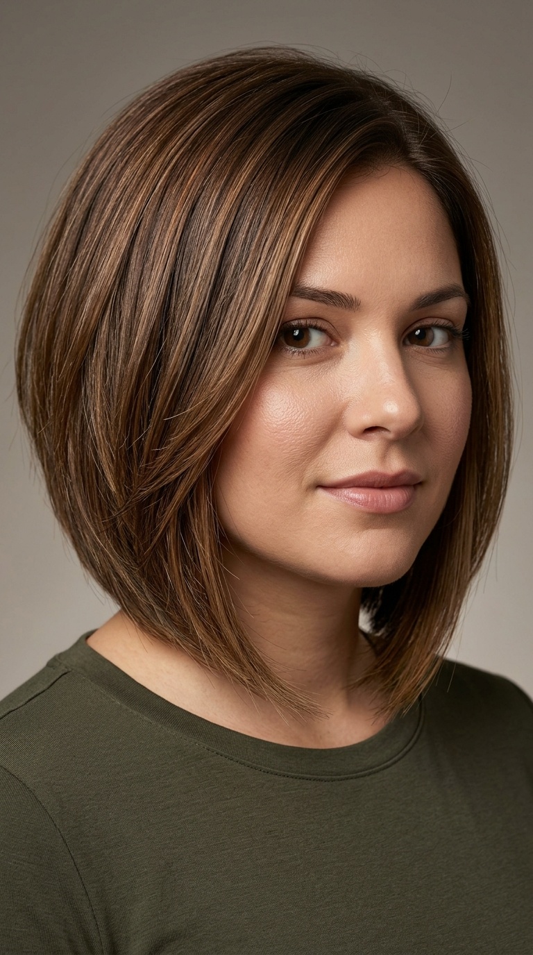 Long Angled Bob (The Lob)
