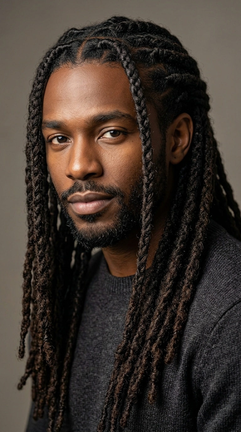 Long Braided Dreadlocks