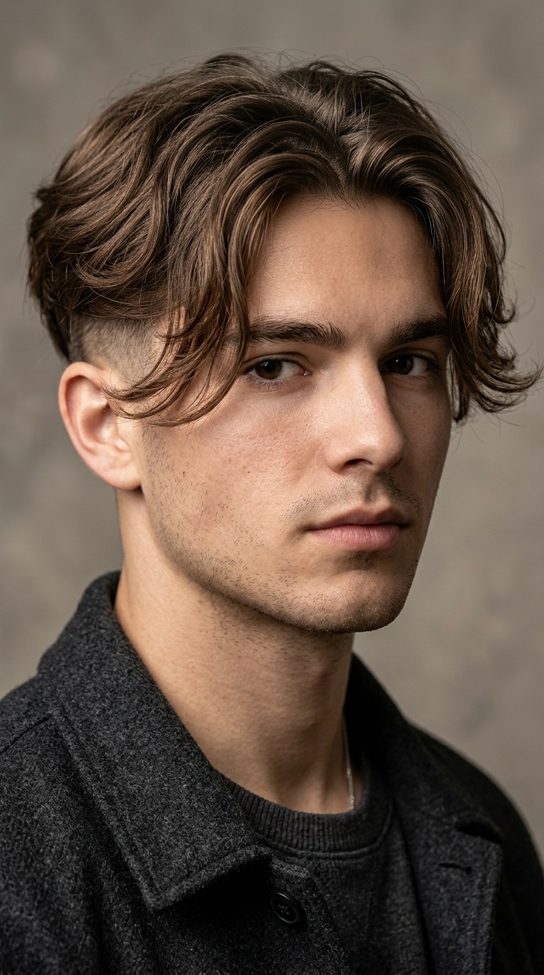 Long Fringe Curtains with Undercut