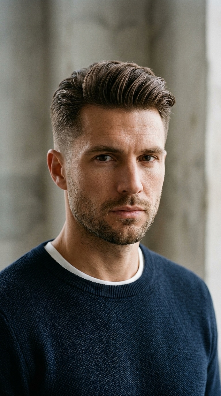 Long Trimmed Top with Short Sides