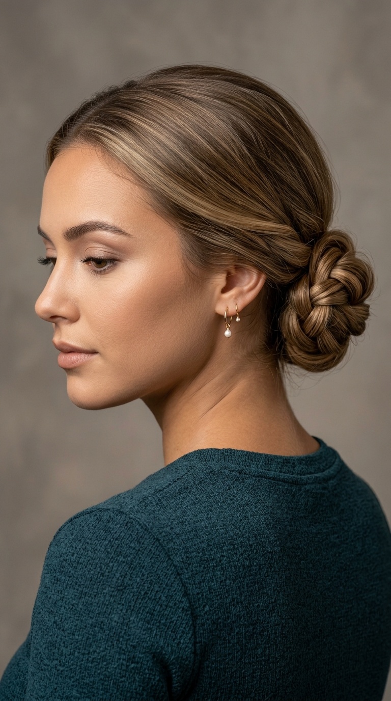 Looped Low Bun