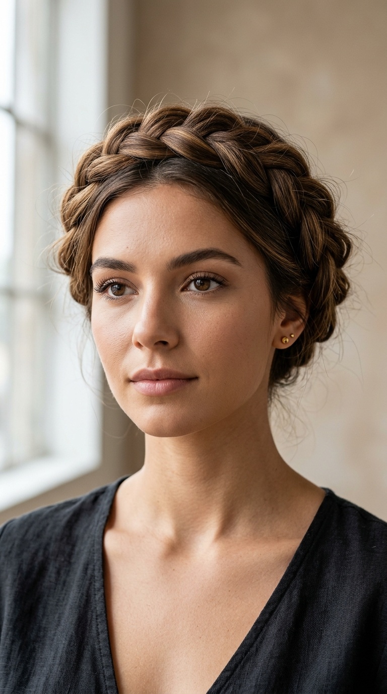 Loose Crown Braid