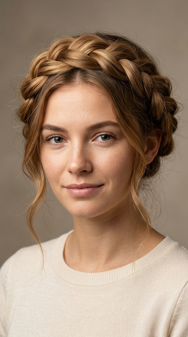 Loose Crown Braid