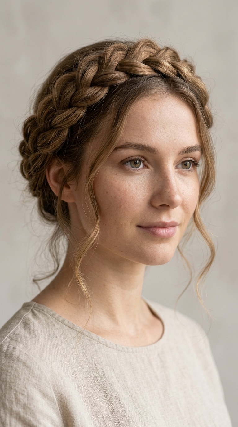 Loose Crown Braid