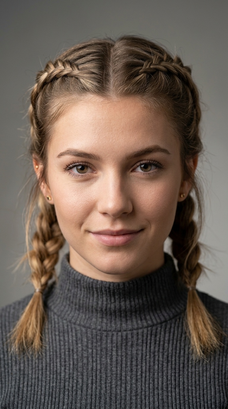 Loose Dutch Braids