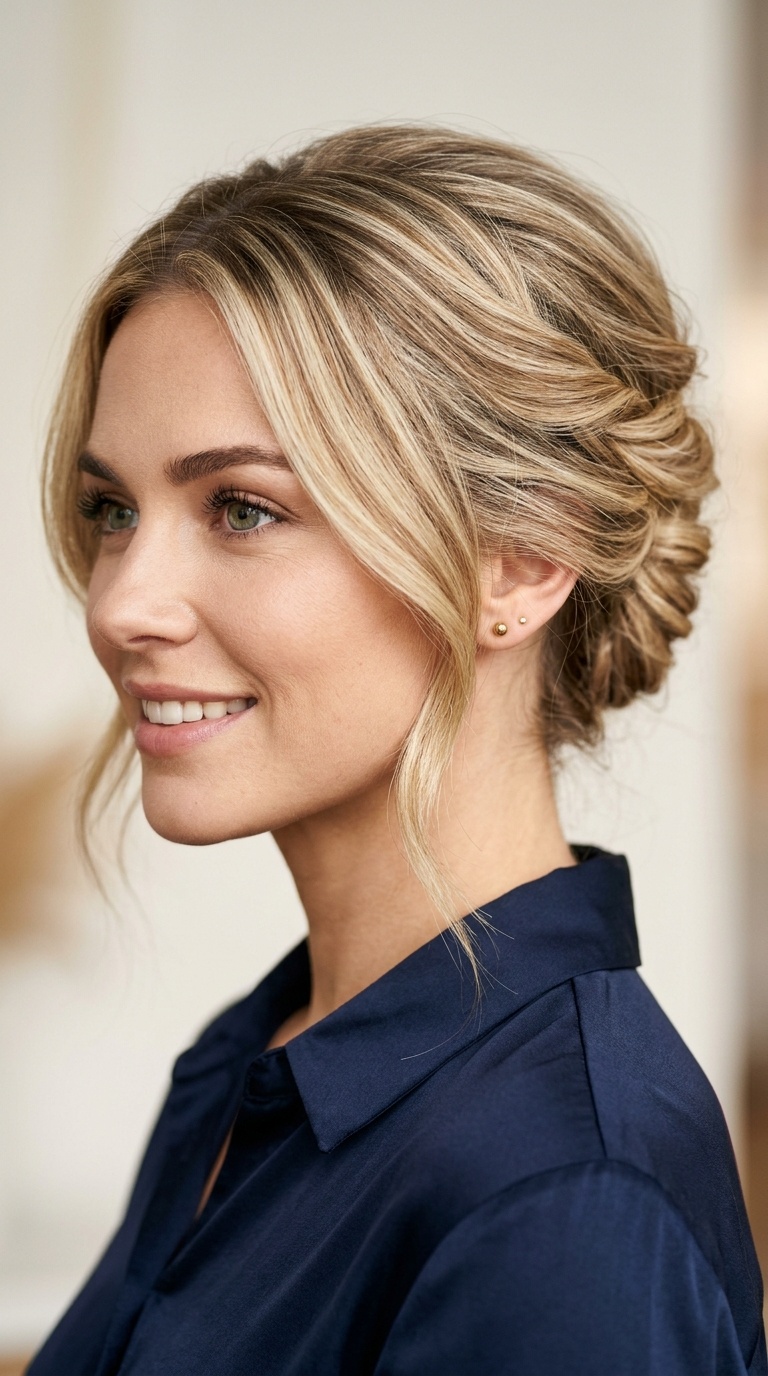 Loose French Twist