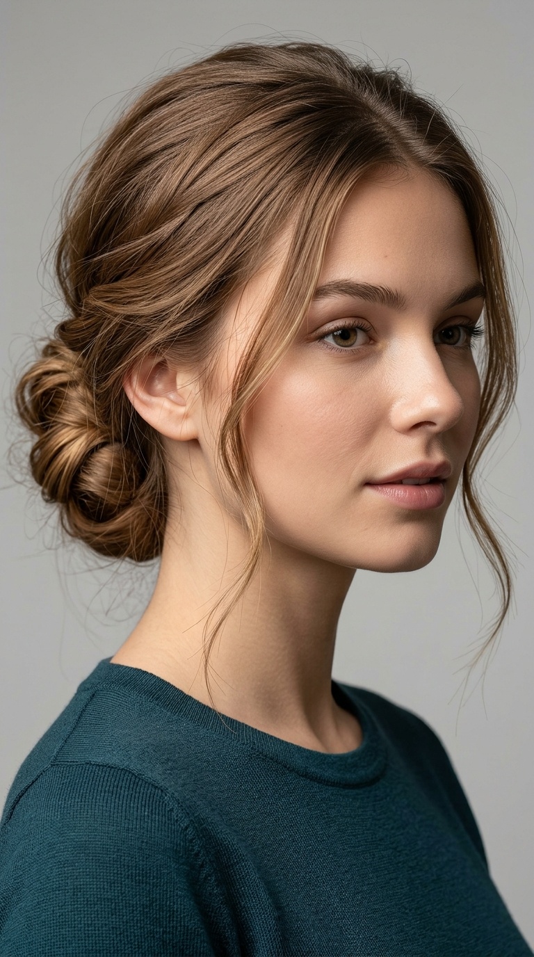 Loose Low Bun