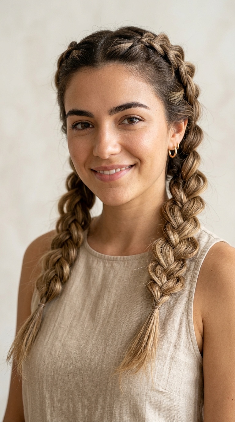 Loose Pull-Through Braids