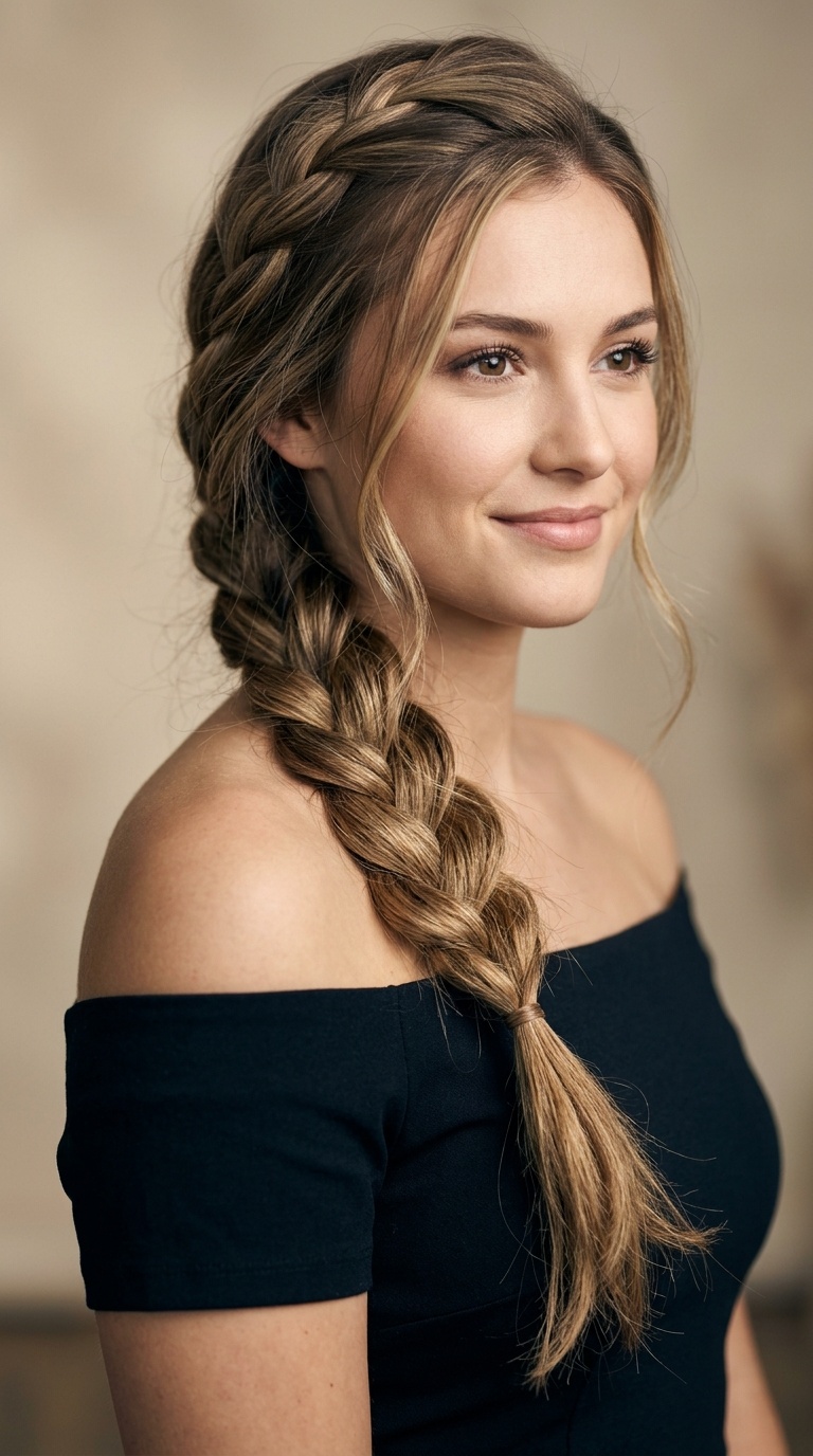 Loose Side Braid